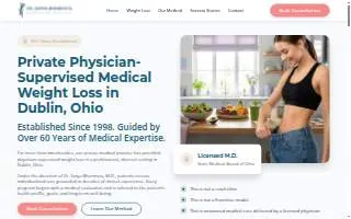 Dr. Bharmota's Weight Loss website