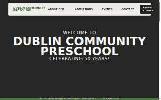 Dublin Community Preschool website