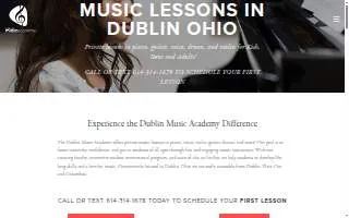 Dublin Music Academy website
