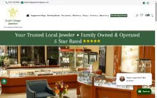 Dublin Village Jewelers website