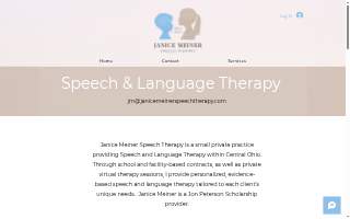 Janice Meiner Speech Therapy