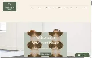 Movement Haven website