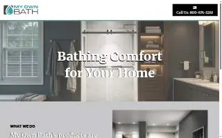 My Own Bath LLC website
