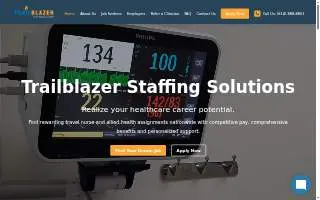 TrailBlazer Staffing Solutions website