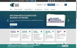 Cleveland Sight Center website