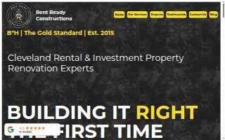 Rent Ready Constructions of East Cleveland website