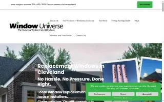 Window Universe Cleveland of East Cleveland website