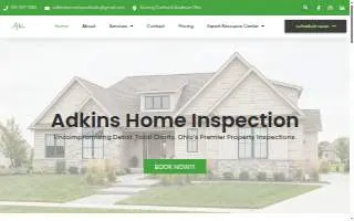 Adkins Home Inspection LLC of East Liverpool website