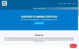 Sanford Plumbing Supplies LLC website