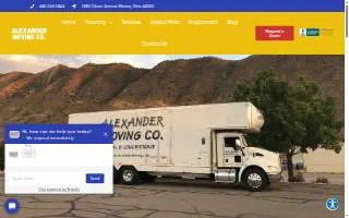 Alexander Moving Company website