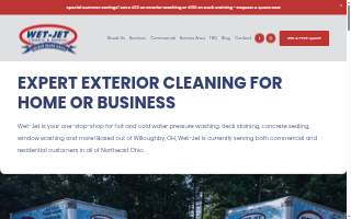 Wet-Jet Pressure Washing Service