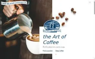 Erie Island Coffee Co. website