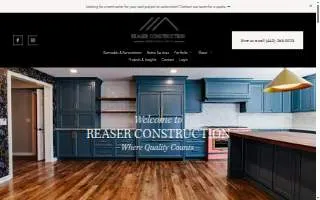 Reaser Construction LLC website