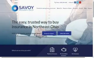 Savoy Insurance Group website