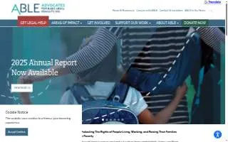 ABLE-Advocates For Basic Legal Equality of Englewood website