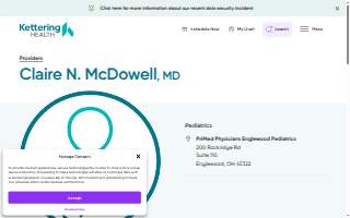 Claire McDowell, MD