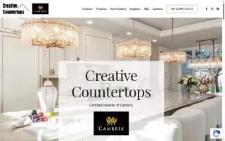 Creative Countertops website