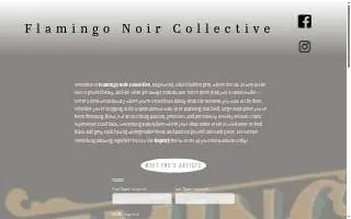 Flamingo Noir Collective website