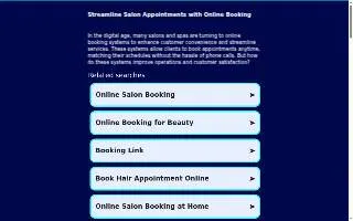 Spa Mary Belle Day Spa & Salon of Englewood website