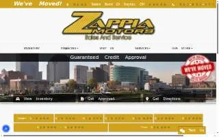 Zappia Motors website
