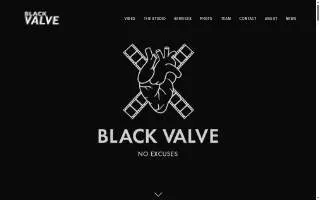 Black Valve Media website