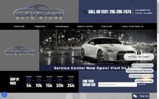 clevelandautostore website