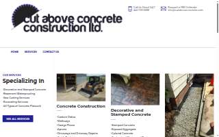 Cut Above Concrete Construction Ltd.