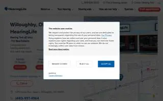 HearingLife of Willoughby OH website