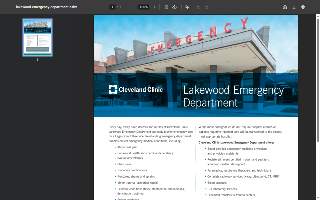 Cleveland Clinic - Lakewood Emergency Department