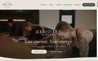 Aura Studios Ohio website