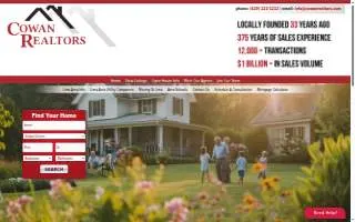 Cowan Realtors - Lima, Ohio Real Estate Office website