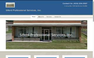 Siferd Professional Services, Inc. website