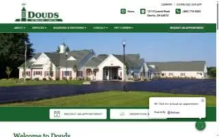 Douds Veterinary Hospital website