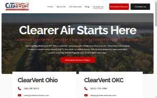 ClearVent USA website
