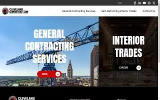 Cleveland Construction, Inc. website