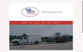 Prusa Construction, LLC website