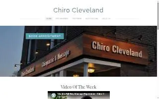 Chiro Cleveland website