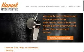 Hamel Advisory Services LLC website