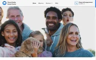 Parma Family Dental Center website