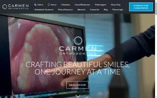 Carmen Orthodontics Pickerington Office website