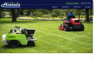 Hietala Lawn Maintenance Inc website