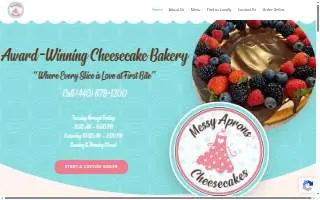 Messy Aprons & Co website