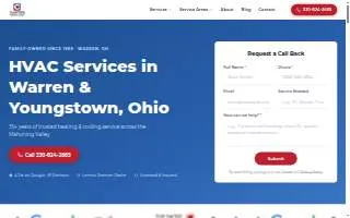 Carter Heating & Cooling website