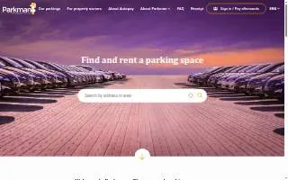 Parkman Automotive website