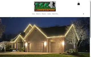 TSK Landscaping & Excavating LLC website