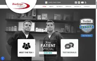 Buckeye Chiropractic Clinic website