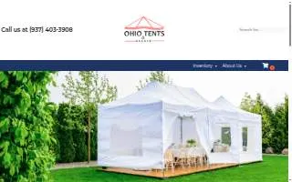 Ohio Tents & Events of Wilmington website