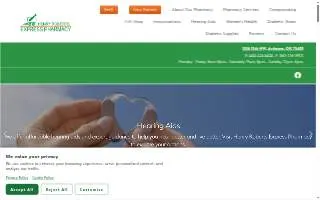 Express Pharmacy of Ardmore website