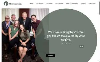 Revo Financial website