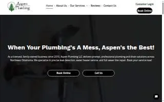 Aspen Plumbing LLC website